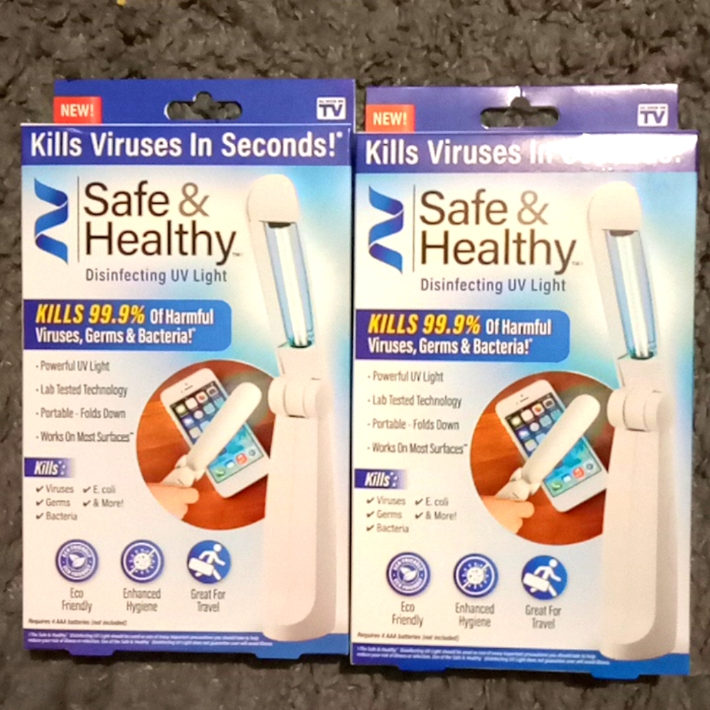 Safe & Healthy Disinfecting UV light